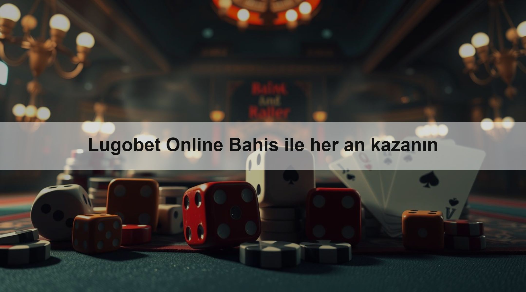 Lugobet Online Bahis ile her an kazanın